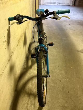 Bicicletta B'Twin Original 3 24 Nera/Blu