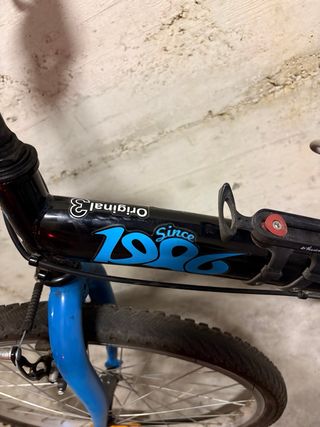 Bicicletta B'Twin Original 3 24 Nera/Blu