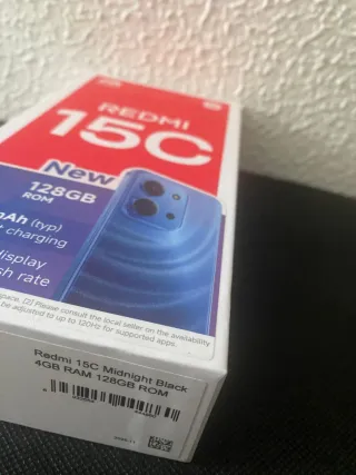 Xiaomi Redmi 15C 128GB Negro