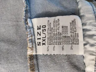 Giubbotto di jeans donna taglia XXL