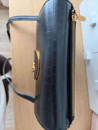 Bolso Tous Negro Cocodrilo