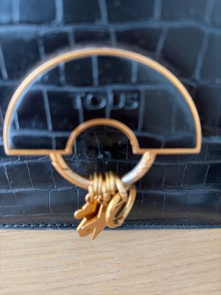 Bolso Tous Negro Cocodrilo