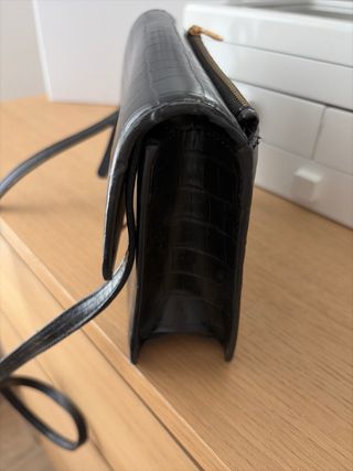 Bolso Tous Negro Cocodrilo