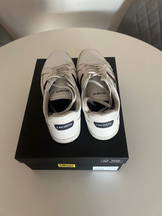 Zapatillas Lacoste Talla 43 Blancas