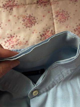 2 Camisas Hombre Cuello Mao