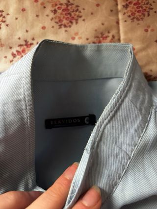 2 Camisas Hombre Cuello Mao