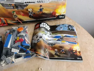 LEGO Star Wars 75155 Incompleto,tal cual fotos.