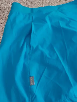 Gonna Merù blu con interno fucsia