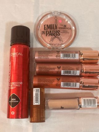 Lote Maquillaje Essence, Kryolan, L'Oréal, W7