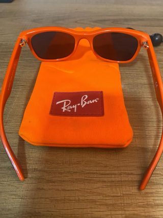 Gafas Ray-Ban Junior  NEW WAYFARER Azul Naranja