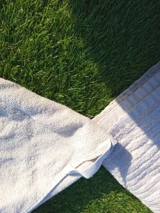 Set 3 Asciugamani Ikea Beige Cotone