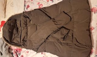 Woolrich donna con cappuccio marrone