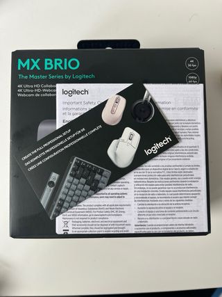 Logitech MX BRIO 4K Ultra HD Webcam