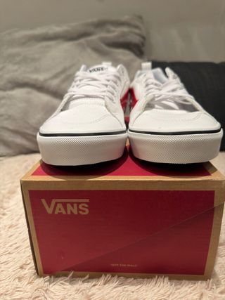 Zapatillas Vans Flame White Talla 45.5