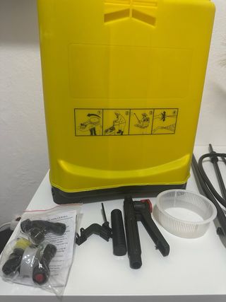 Sulfatadora 16L Amarilla con Accesorios