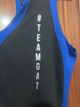Camiseta Tirantes Gimnasio GAT Talla L