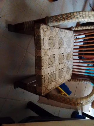 Silla de columpio infantil antigua
