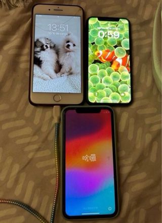 Pack o lote 3 iphones a reparar