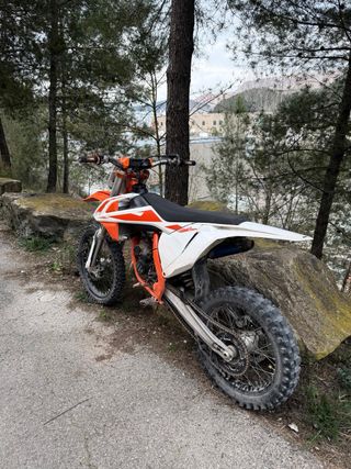 KTM 85 2023 Motocross Naranja/Blanco