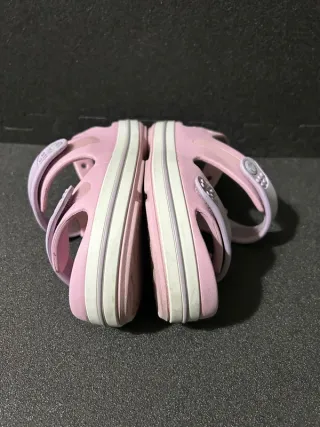 Sandali Crocs rosa bambina taglia 29