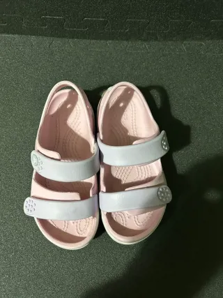 Sandali Crocs rosa bambina taglia 29