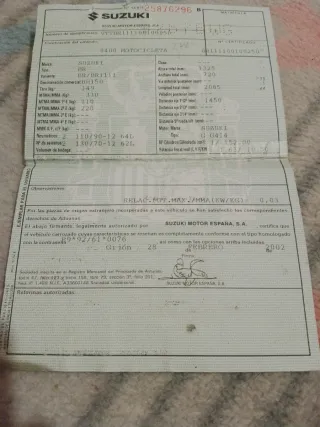 Suzuki burgman de 150 de 2002
