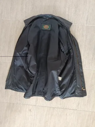 Chaqueta cuero auténtico talla L Medidas indicadas