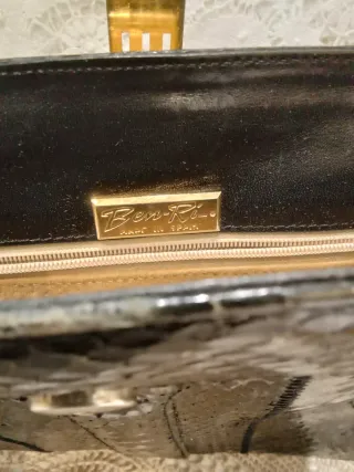 Bolso vintage piel serpiente