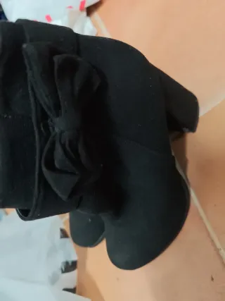 Botines tacón negros mujer talla 36