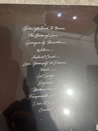 Daft Punk Random Access Memories Vinile