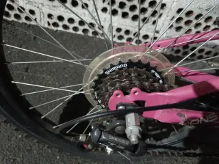 Bicicleta Niña California Rosa