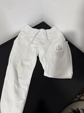 Chándal Moncler Blanco Talla S