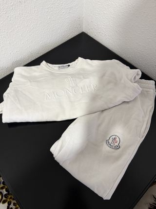 Chándal Moncler Blanco Talla S