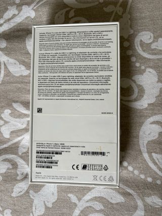 Iphone 11. Negro. 128GB. Apple