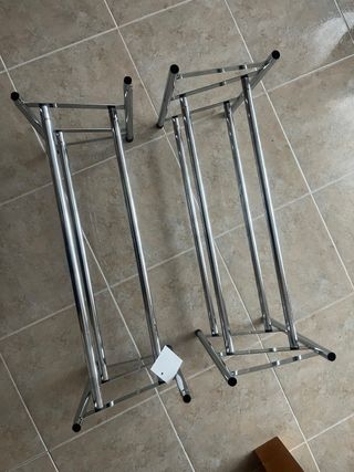 Zapatero extensible metálico 4 baldas