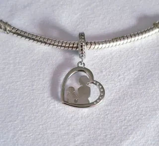 Colgante Corazón Hermanas