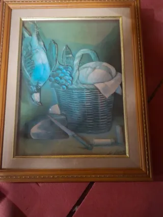 Lote cuadros decorativos mariposas y jarrón