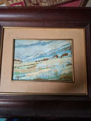 Lote cuadros decorativos mariposas y jarrón