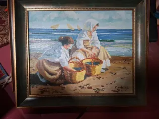 Lote cuadros decorativos mariposas y jarrón