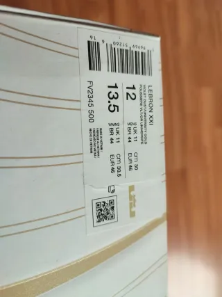 Nike Lebron XXI Morado/Dorado