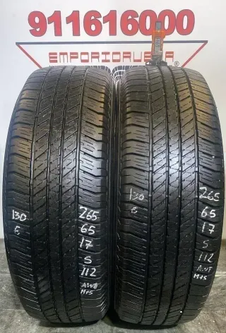 -265 65 17 S BRIDGESTONE RUEDA AL 90% VIDA UTIL