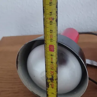 Aplique vintage roja y negra