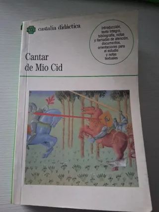 Cantar de Mio Cid .