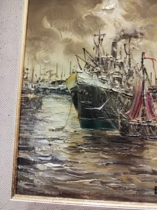 2 Cuadros del pintor Juan Escoda Corominas