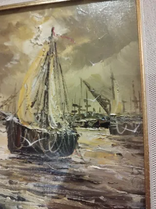 2 Cuadros del pintor Juan Escoda Corominas