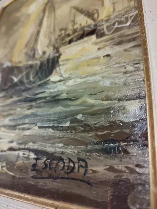 2 Cuadros del pintor Juan Escoda Corominas