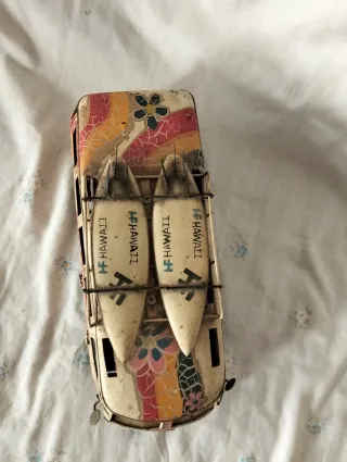 Furgoneta VW Metal Vintage Hippie