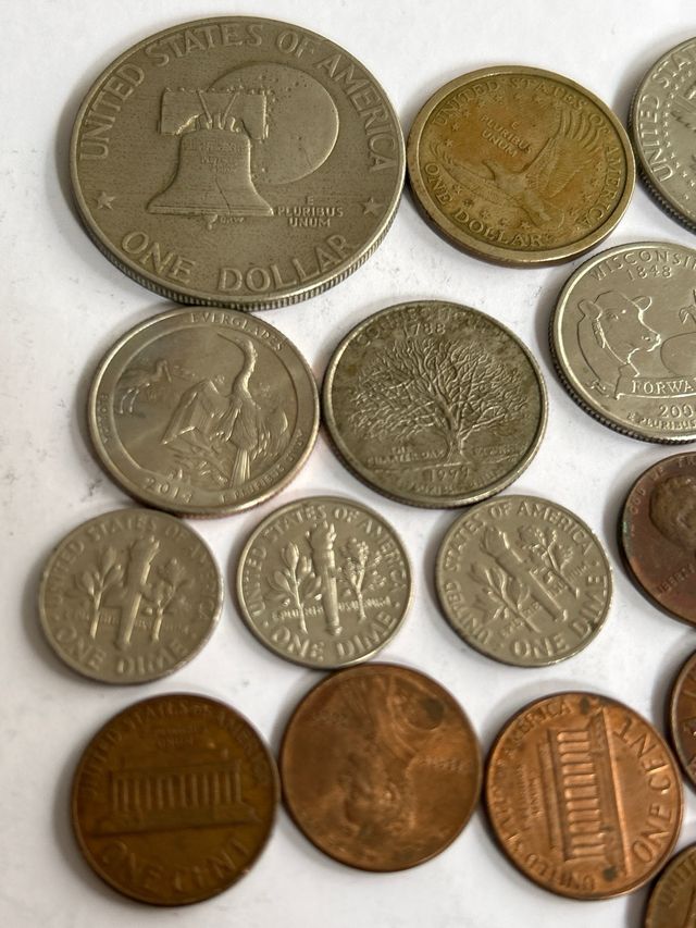 Monedas Americanas Variadas