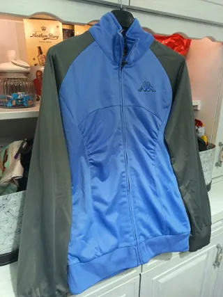 Tuta Kappa Grigia e Azzurra Taglia M