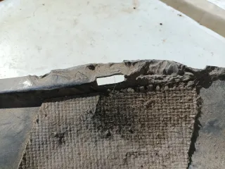 Plástico lateral traseiro XT 660 Ténéré